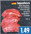 Suppenfleisch ohne Knochen bei EDEKA im Biebertal Prospekt für 1,49 €