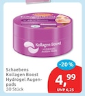 Kollagen Boost Hydrogel Augenpads von Schaebens für 4,99 € bei budni im Angebot Kollagen Boost Hydrogel Augenpads von Schaebens im aktuellen budni Prospekt