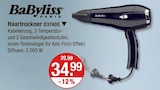 Haartrockner D374DE im V-Markt Prospekt Haartrockner D374DE von BaByliss im aktuellen V-Markt Prospekt für 34,99 €