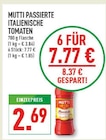 Aktuelles Passierte italienische Tomaten Angebot bei Marktkauf in Recklinghausen ab 7,77 €