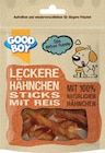 Hund Hähnchen Sticks im Rossmann Prospekt Hund Hähnchen Sticks von Good Boy im aktuellen Rossmann Prospekt für 1,89 €