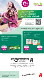 mea - meine apotheke Apotheken Prospekt der aktuellen Woche mit 4 Seiten, gültig von 01.09.2026 bis 30.09.2026, in Heubach und Umgebung Aktueller mea - meine apotheke Apotheken Prospekt in Heubach und Umgebung, "Unsere September-Angebote" mit 4 Seiten, 01.09.2026 - 30.09.2026