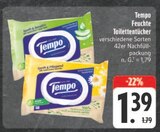 Feuchte Toilettentücher bei E center im Eisingen Prospekt für 1,39 €
