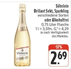 EDEKA Dresden - Brillant Sekt, Sparkling Angebot im Prospekt Brillant Sekt, Sparkling bei EDEKA im Dresden Prospekt für 2,69 €