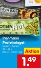 Proteinriegel im Angebot bei Netto Marken-Discount in Dortmund Proteinriegel Angebote von Ironmaxx bei Netto Marken-Discount Dortmund für 1,49 €
