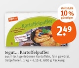 Kartoffelpuffer im tegut Prospekt Kartoffelpuffer von tegut... im aktuellen tegut Prospekt für 2,49 €