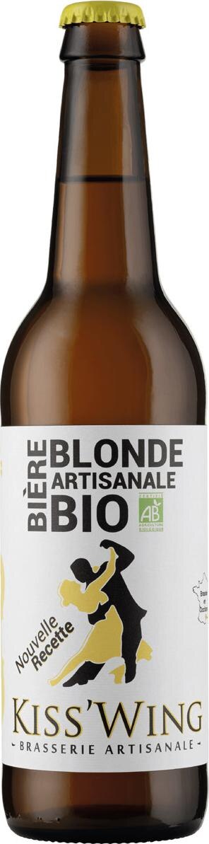 Bière Blonde Artisanale Bio 5% vol.