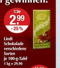 Schokolade von Lindt im aktuellen V-Markt Prospekt für 2,99 €