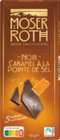 Tablette Chocolat Noir - Caramel à la Pointe de Sel - MOSER ROTH dans le catalogue Aldi
