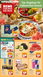 REWE Prospekt für Oerlinghausen mit 32 Seiten REWE Prospekt "Dein Markt" für Oerlinghausen, 32 Seiten, 12.05.2025 - 17.05.2025