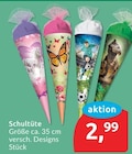 Schultüte für 2,99 € bei budni im Angebot Schultüte im aktuellen budni Prospekt