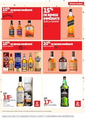 Promos Whisky dans le catalogue "25 JOURS AUCHAN" de Auchan Hypermarché Whisky en promo dans le catalogue Auchan Hypermarché à la page 33