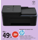 Imprimante DeskJet 4330 - HP en promo chez E.Leclerc Imprimante DeskJet 4330 - HP dans le catalogue E.Leclerc