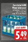 Forstetal 600 Mineralwasser Angebote bei EDEKA Wuppertal für 5,49 €