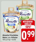 Frischkäse Natur oder Kräuter Angebote von Almette bei E center Trier für 0,99 €