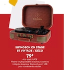 Swingson on Stage BT Vintage / Déco - Fnac Swingson on Stage BT Vintage / Déco à 79,00 € dans le catalogue Fnac