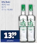 Efe Raki im aktuellen Getränkewelt Prospekt