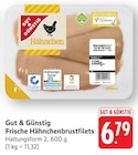 Frische Hähnchenbrustfilets Angebote von Gut & Günstig bei EDEKA Mannheim für 6,79 €