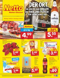 Netto Marken-Discount Prospekt für Rostock mit 45 Seiten Netto Marken-Discount Prospekt für Rostock: "DER ORT, AN DEM ES ZUM GRILLEN VIEL BIER UND FLEISCH FÜR WENIG KOHLE GIBT.", 45 Seiten, 16.05.2022 - 21.05.2022