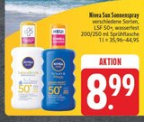 Sun Sonnenspray Babys & Kids Angebote von Nivea bei E center Dresden für 8,99 €
