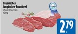 Bayerisches Jungbullen-Roastbeef im Angebot bei E xpress in Kaufbeuren Bayerisches Jungbullen-Roastbeef Angebote bei E xpress Kaufbeuren für 2,79 €