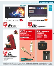 Offre Moulinex dans le catalogue Auchan Hypermarché du moment à la page 53