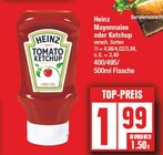 Mayonnaise oder Ketchup von Heinz im aktuellen EDEKA Prospekt für 1,99 €