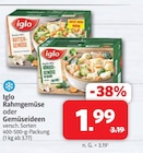 Rahmgemüse Angebote von Iglo bei Markant Nordwest Herford für 1,99 €