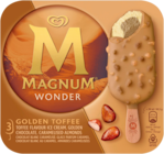 Bâtonnet De Glace Wonder Chocolat Blanc Caramélisé Magnum en promo chez Auchan Hypermarché Grenoble à 2,22 €