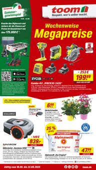 Blumen im toom Baumarkt Prospekt "Respekt, wer's selber macht." mit 12 Seiten (Pforzheim)