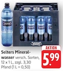 Mineralwasser Angebote von Selters bei EDEKA Pirmasens für 5,99 €