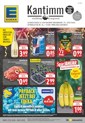 Aktueller EDEKA Prospekt mit Bananen, "Aktuelle Angebote", Seite 1