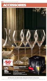 Prix et réduction Verre dans le prospectus Carrefour en cours Offre Verre dans le catalogue Carrefour du moment à la page 50