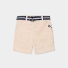 Bermuda droit ceinturé coton Creeks sable bébé garçon à 6,49 € dans le catalogue La Halle