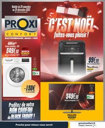 Prospectus Proxi Confort à Marseille, "C'EST NOËL faites-vous plaisir !", 4 pages, 24/11/2025 - 24/12/2025