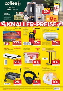 Drucker im Netto Marken-Discount Prospekt "Wiedereröffnung - 10% auf ALLES" mit 4 Seiten (Neuss)