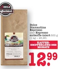 Dolce Diamantina Espresso Angebote von Scheck-in Kaffeerösterei bei E center Mannheim für 12,99 €