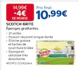 Éponges grattantes - SCOTCH BRITE dans le catalogue Costco