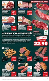 Rindfleisch im Kaufland Prospekt in Schwerin Aktueller Kaufland Prospekt mit Rindfleisch, "KNÜLLER", Seite 23