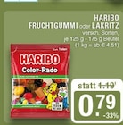 Fruchtgummi im Angebot bei EDEKA in Haltern am See Fruchtgummi Angebote von HARIBO bei EDEKA Haltern am See für 0,79 €