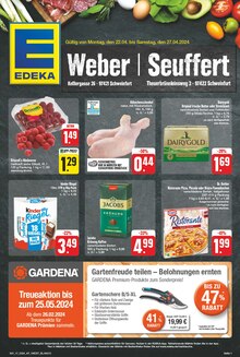 Aktueller nah und gut Schweinfurt Prospekt "Wir lieben Lebensmittel!" mit 8 Seiten