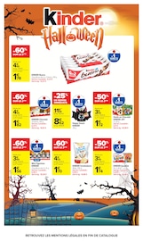 Promos Chocolat dans le catalogue "HAHA HALLOWEEN" de Carrefour Chocolat en promo dans le catalogue Carrefour à la page 9