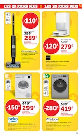 Promos Aspirateur dans le catalogue "20 JOURS PLUS" de Hyper U Aspirateur en promo dans le catalogue Hyper U à la page 39