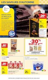 Promos Tablette dans le catalogue "AU COEUR DU GOÛT" de Carrefour Tablette en promo dans le catalogue Carrefour à la page 12