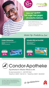 Aktueller mea - meine apotheke Prospekt "Unsere Juni-Angebote" für Kiel Aktueller mea - meine apotheke Prospekt für Kiel mit Seiten