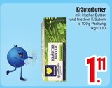 Butter im EDEKA Prospekt Kräuterbutter von Meggle im aktuellen EDEKA Prospekt für 1,11 €