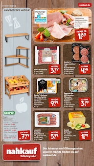 Hackfleisch im nahkauf Prospekt "nichts liegt näher" mit 8 Seiten (Erfurt)