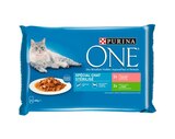 Sachets repas pour chats - PURINA ONE en promo chez Carrefour Aulnay-sous-Bois à 2,15 €