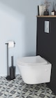 Pack WC suspendu avec cuvette blanche sans bride Fuerte GoodHome et bâti-support sol et mur - GROHE en promo chez Castorama Pack WC suspendu avec cuvette blanche sans bride Fuerte GoodHome et bâti-support sol et mur - GROHE dans le catalogue Castorama
