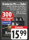 Aktuelle Krombacher Angebote bei E center in Bielefeld Aktuelles Pils Angebot bei E center in Bielefeld ab 15,99 €